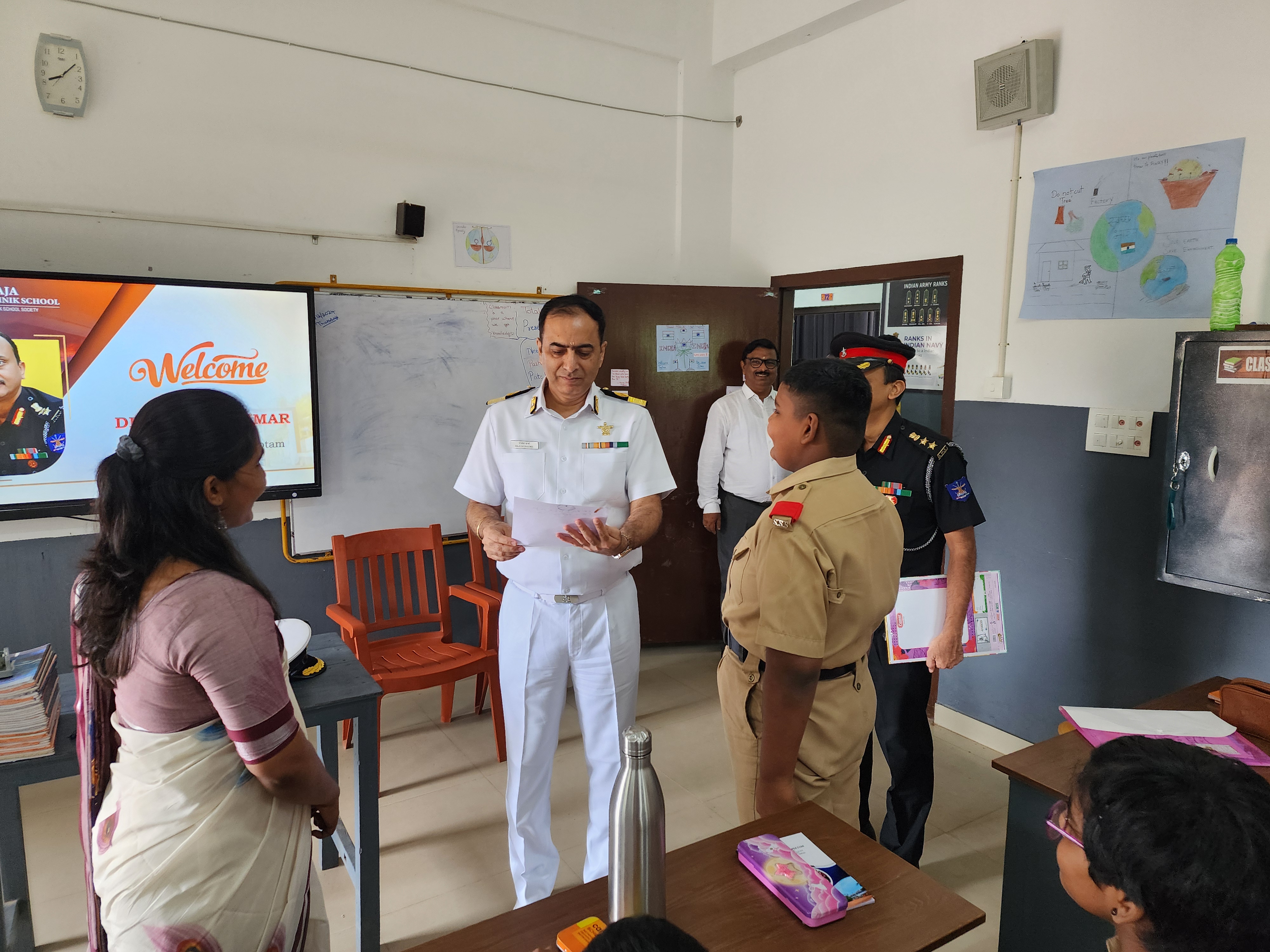 Leadership Summit — Annual Inspection — Vidyadhiraja Vidyapeetom Sainik School